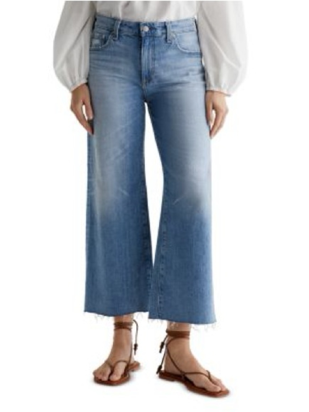 Saige Wide Leg Crop Jeans